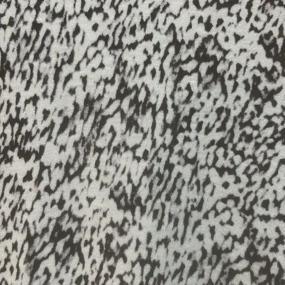 Kokun Sweater Womens XL Cashmere Bamboo Black & White Animal Print Sustainable - Picture 4 of 11